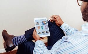 Google Analytics can be used to compare different performing metrics to find where your website needs help.